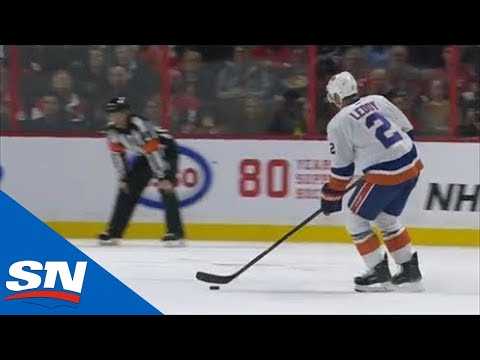 Nick Leddy Scores 1st Ever Penalty Shot Against Senators