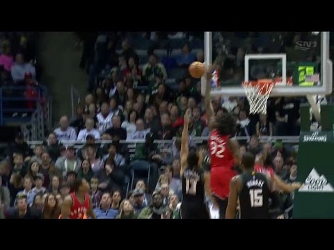 Raptors Highlights: Nogueira Denies Brogdon - November 25, 2016
