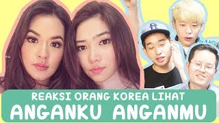 REAKSI ORANG KOREA LIHAT MV ANGANKU ANGANMU - RAISA ISYANA