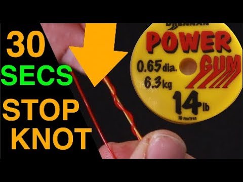 Sea fishing rig guide  30 second  stop knot