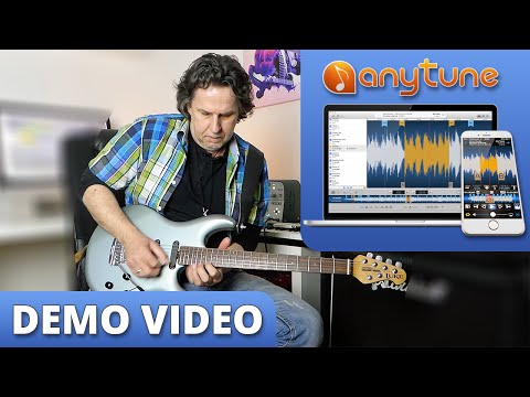 Gitarre spielen lernen mit Anytune - Super für Bass, Schlagzeug, Klavier, Saxophon, Singen, Üben