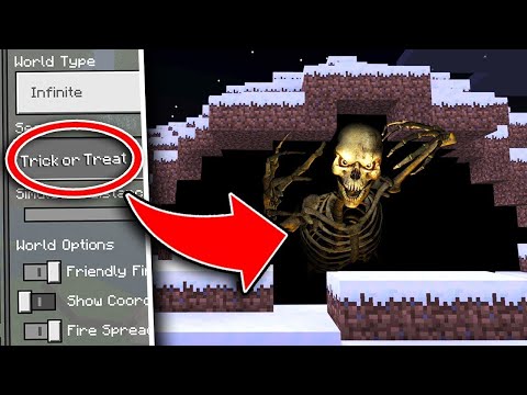 Haunted Minecraft World?! Scary Gaming Experience!