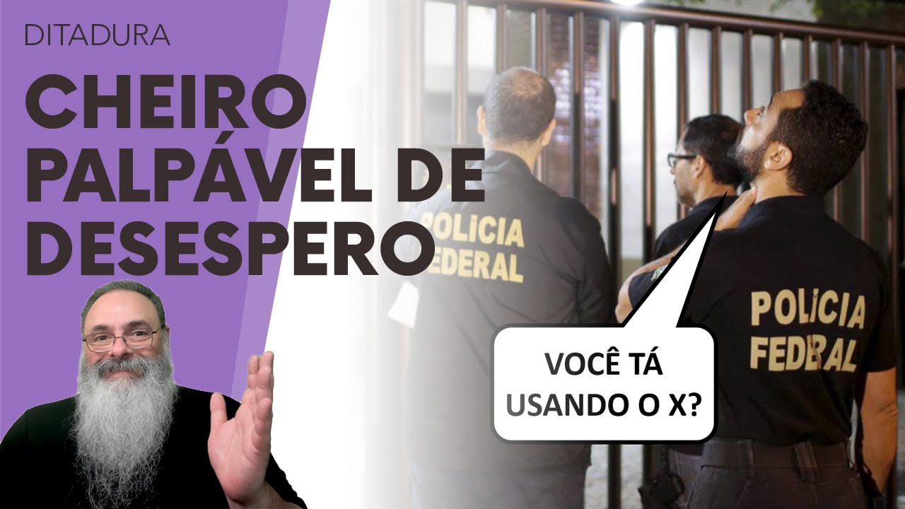 PF diz que VAI INVESTIGAR quem COMETEU o CRIME de ACESSAR o X depois de 30 de AGOSTO, mas SERÁ?