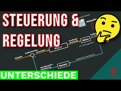UNTERSCHIED zwischen STEUERUNG und REGELUNG | Elektrotechnik