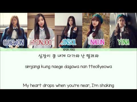 April - Muah! [Eng/Rom/Han] Picture + Color Coded HD