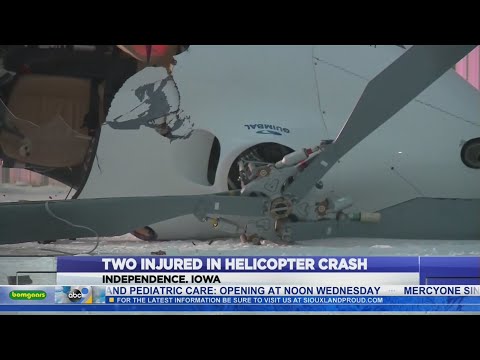 Two Injured In Helicopter Crash