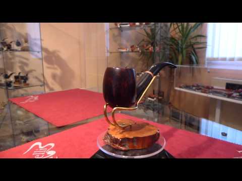 Pipa in radica magritte dark edition - www.paronellipipe.it