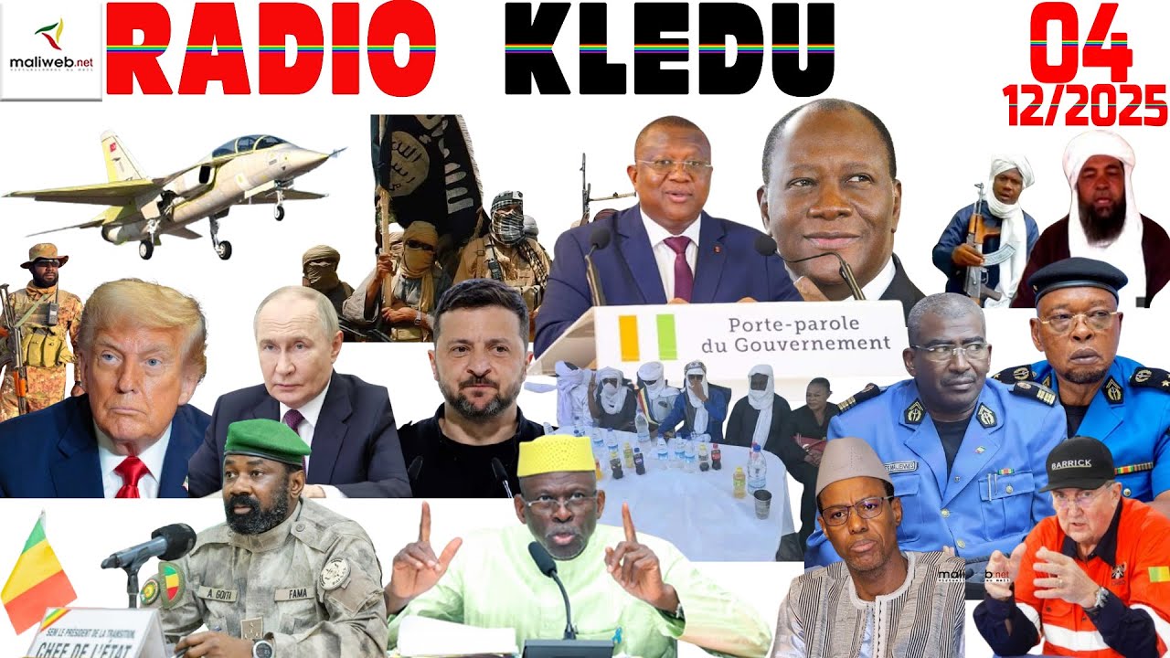 La Revue de Presse de la RADIO KLEDU du 04 décembre 2025