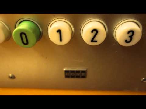 RUNS LIKE NEW!!! 1979 KONE Roped Hydraulic Elevator @ Norralagatan 13C, Söderhamn, Sweden.