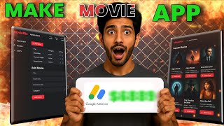 Make our movie app using ai And monetize your app