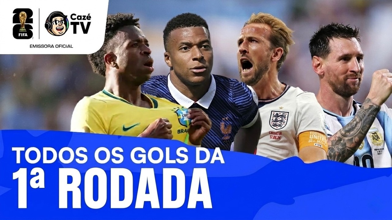É GOL QUE NÃO ACABA MAIS! VEJA TODOS OS GOLS DA 1ª RODADA DA COPA DO MUNDO FIFA™ 2026
