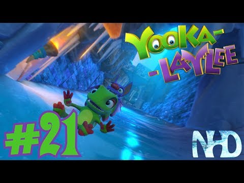 Let's Play Yooka-Laylee (pt21) Glitterglaze Glacier - The Right Things