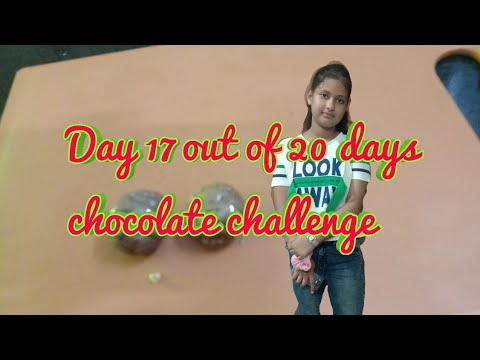Day 17 out of 20 days chocolate challenge💜❤/bounty choco balls recipe🤯😋😍