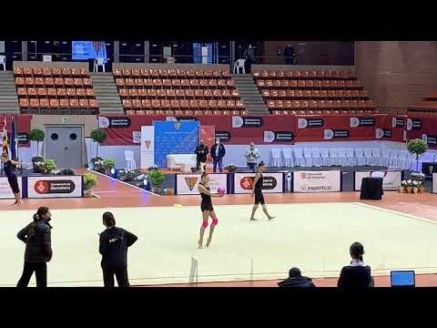 Daria Trubnikova Ball Podium training VI Trofeu Internacional de Barcelona