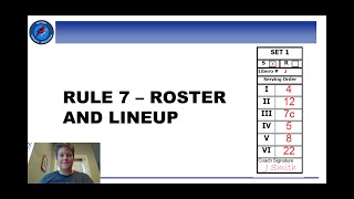 Rule 7 - Roster and Lineup