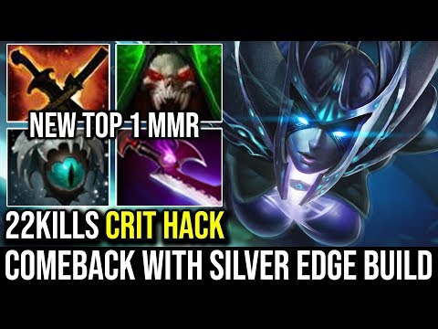 New 1st Rank in the World [Phantom Assassin] Epic Comeback With Silver Edge 22KIlls By Moo | Dota 2