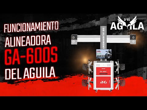 FUNCIONAMIENTO DE ALINEADORA GA600S