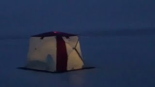 Зимняя рыбалка на ладожское озеро