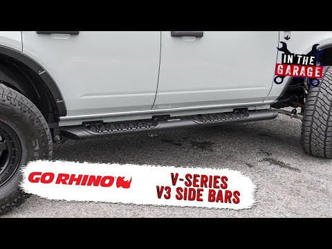 Go Rhino V-Series V3 Side Bars - Features and Benefits