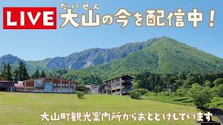 【LIVE配信中】大山（だいせん）の今をお届け！ live webcam