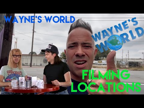 Wayne’s World 1992 Filming Locations Then and Now | 90’s SNL Movie Mike Myers Classic