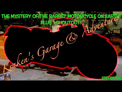 The Mystery Of The Rarest Motorcycle on Earth - Plus 1 Shoutout!