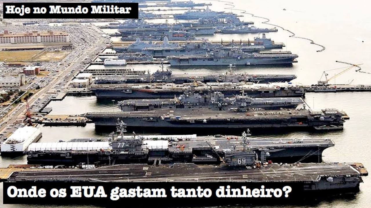 Onde os EUA gastam tanto dinheiro?