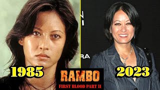 First Blood Part II 1985 Cast Then and Now 2023  R