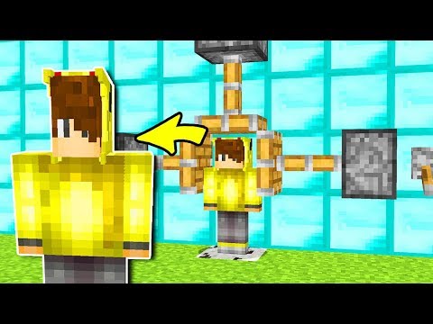 ARKADAŞIMI MAKİNEYE SIKIŞTIRDIM! - Minecraft