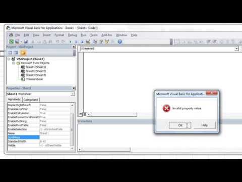 Limit Cell Selection in Excel Using VBA and Protection   ExcelVbaIsFun Speed Tip