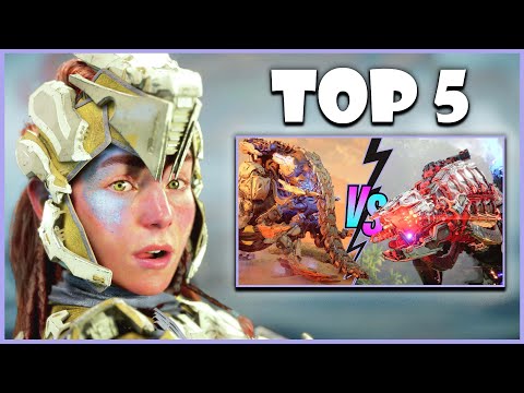 Die 5 Besten Maschinen - Kämpfe in Horizon Forbidden West - Diese Fights musst du gesehen haben...