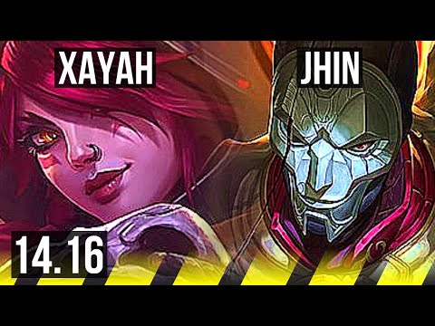 XAYAH & Rakan vs JHIN & Pyke (ADC) | 8k comeback | NA Master | 14.16