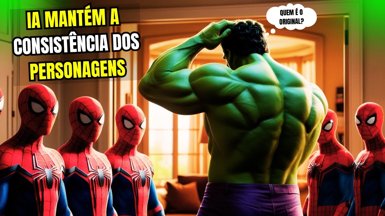 IA Cria Vídeo Grátis e mantém a CONSISTÊNCIA do Personagem!!!! Como Criar Consistência do Vídeo .