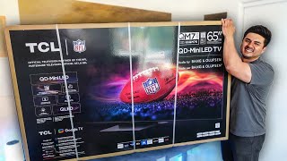 TCL QM7K 4K QD-MINI LED TV Unboxing & Impressions! Amazing!