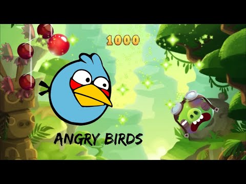 AB POP angry Birds Level 86-89 game play hard level Win Win with high score!