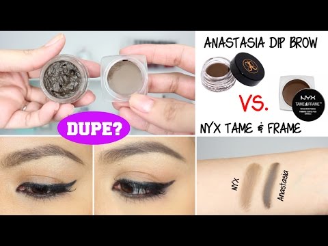 ANASTASIA DIP BROW POMADE VS. NYX TAME & FRAME | POMADAS PARA CEJAS | MARIEBELLE Video