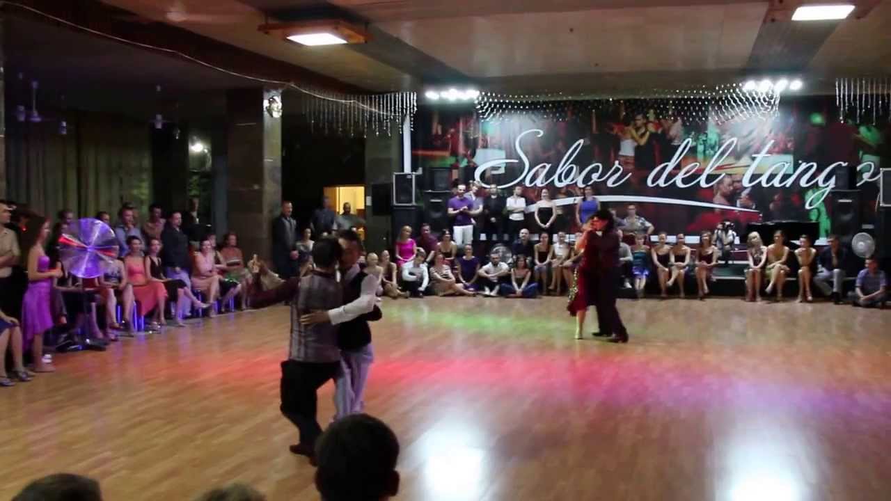 Martin Maldonado & Mauricio Ghella & Ariadna Naveira & Fernando Sanchez at Sabor del Tango 2013