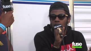 Trinidad James on &quot;Ea$tside&quot; w/ Childish Gambino - Rock the Bells 2013