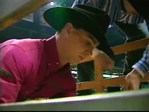 World Champion Bull Rider Jim Sharp   on Andrews COTTON