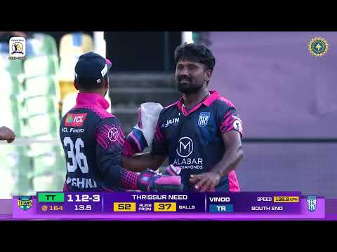 Semifinal 1 Highlights | Thrissur Titans vs Trivandrum Royals | Federal Bank KCL Season 3