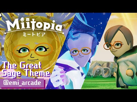 Miitopia - The Great Sage Theme Leitmotifs -  Nintendo Switch | Gameplay - Emi Arcade