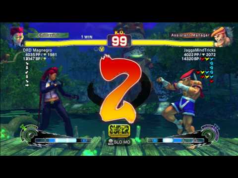 DRD Magnegro (Viper) vs. JaggaMindTricks (Adon) SSF4 AE 2012