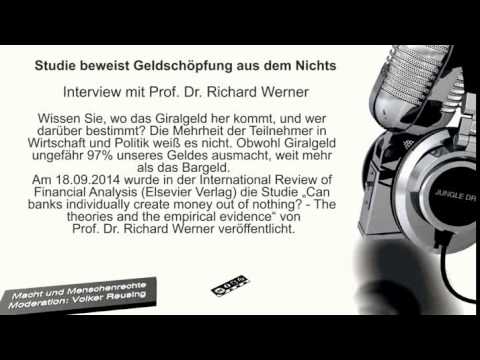 Geldschöpfung aus dem Nichts bewiesen