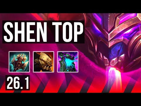 SHEN vs IRELIA (TOP) | NA Master | 26.1