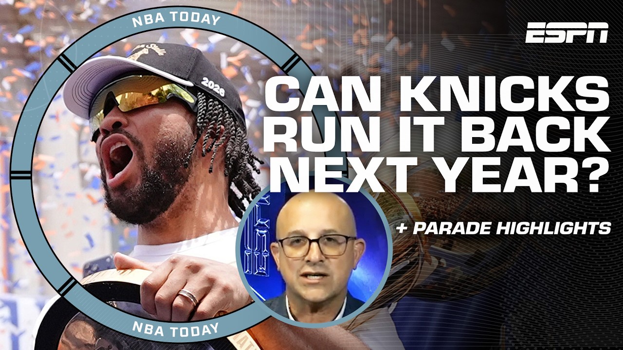 Knicks' championship parade was a SUCCESS 🤩 Doubts New York can RUN IT BACK? 🤔 | NBA Today