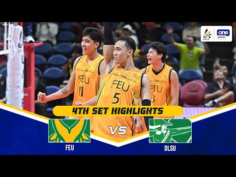 FEU vs DLSU | SET 4 GAME HIGHLIGHTS | UAAP SEASON 87 MEN’S VOLLEYBALL | MAR. 15, 2025