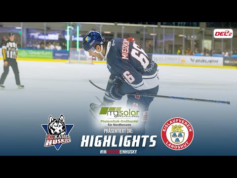 Highlights: 25th game of the season - Kassel Huskies vs. EV Landshut