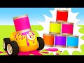 Helper cars & street vehicles at the repair shop. Toy trucks. Full episodes of car cartoons for kids DEFAULT Thumbnail
