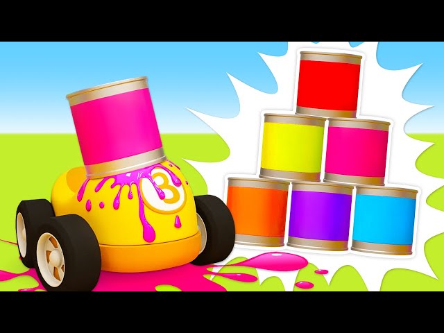 Helper cars & street vehicles at the repair shop. Toy trucks. Full episodes of car cartoons for kids SDDEFAULT Thumbnail