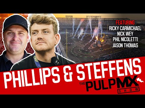 PulpMX Show 649 - Ricky Carmichael, Nick Wey, Nicoletti, JT w/ Phillips & Steffens in Studio